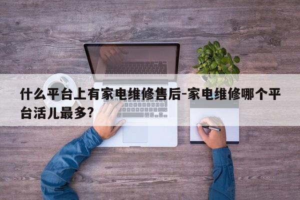 什么平台上有家电维修售后-家电维修哪个平台活儿最多?