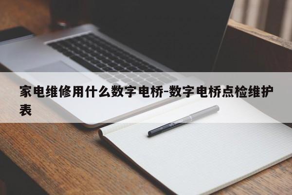 家电维修用什么数字电桥-数字电桥点检维护表