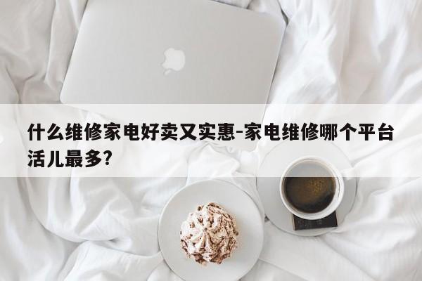 什么维修家电好卖又实惠-家电维修哪个平台活儿最多?